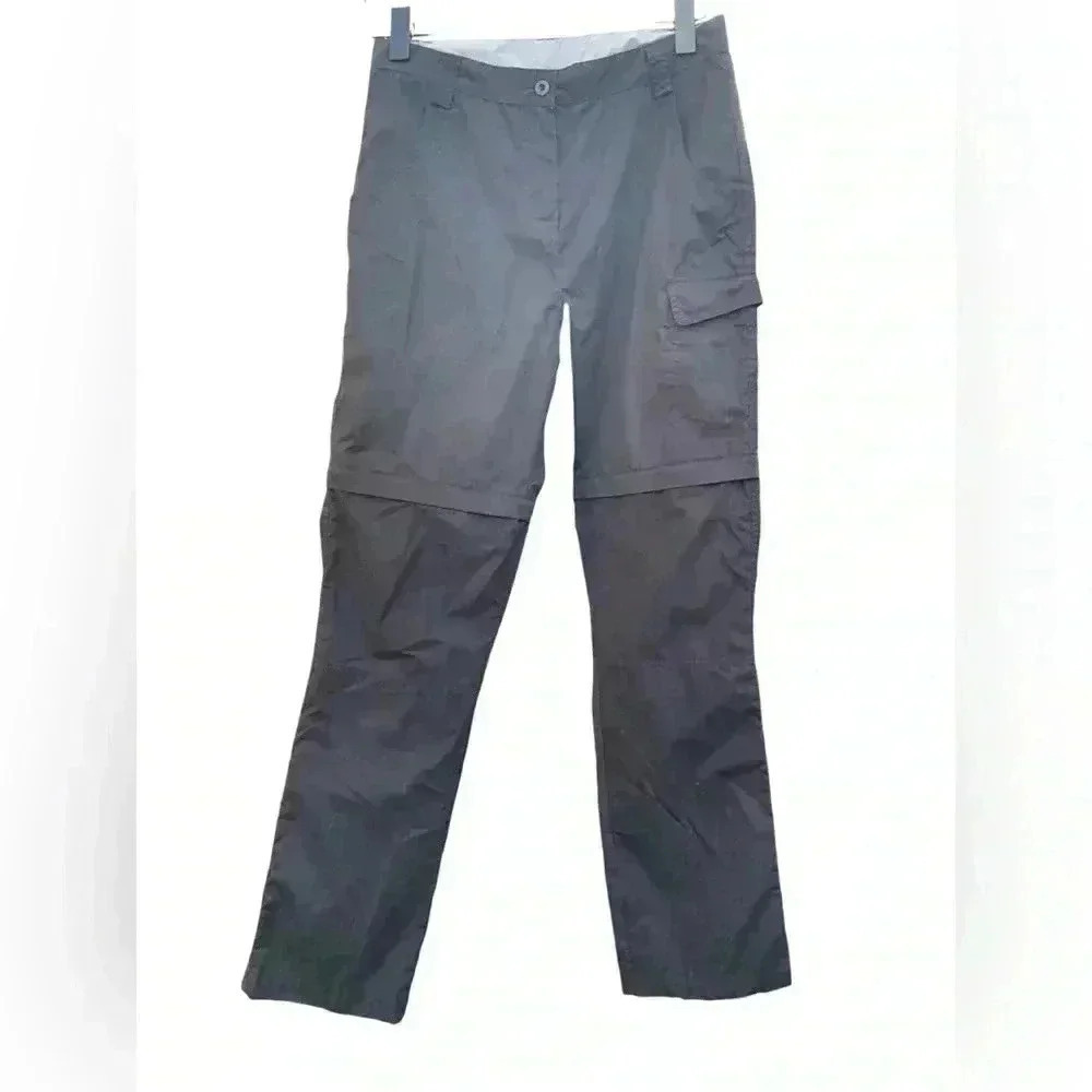 Mountain Wharehouse NWOT Women’s  Black Convertible Summer Hiking Pants Size 6